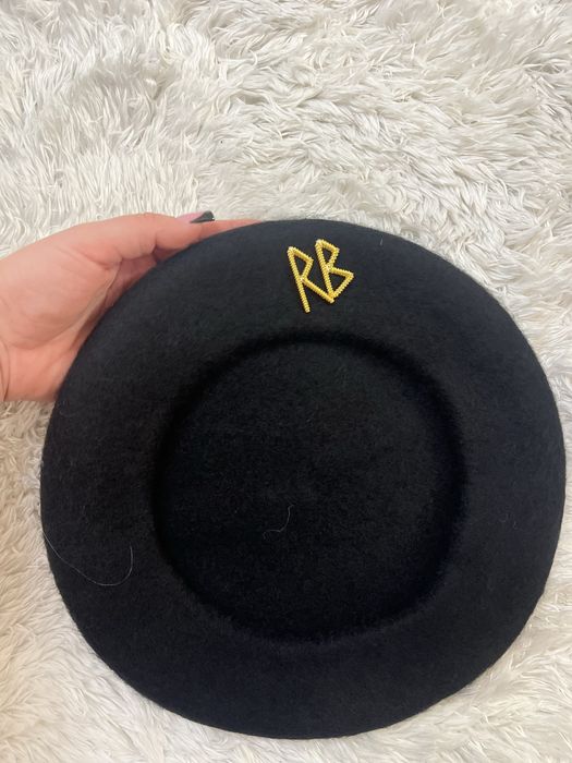 Czarny beret moherowy ruslan baginskiy