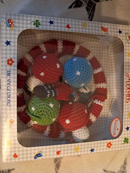 Karuzela mobilna Osiołek Baby Gluck Spiegelburg recznie robiona hand