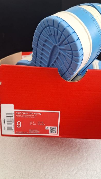 Кросівки Nike DUNK LOW Retro DV0833 113 US9 EU42.5 27CM