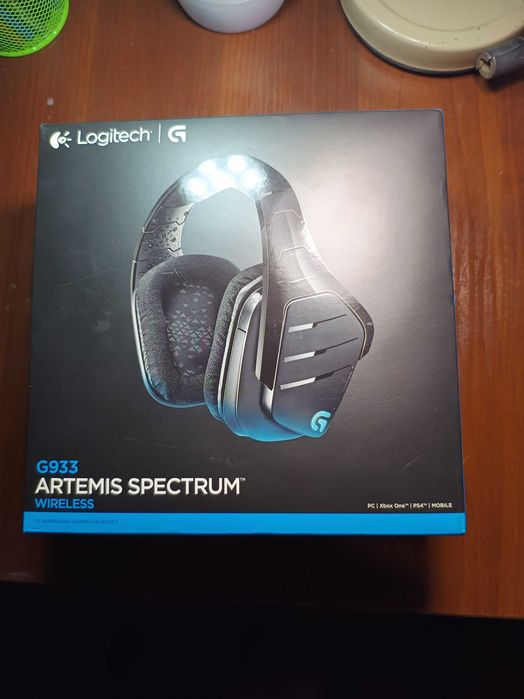 Продам  Logitech G933 black Spectrum Wireless 7.1