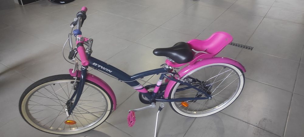 Bicicleta de menina Decathlon roda 24'