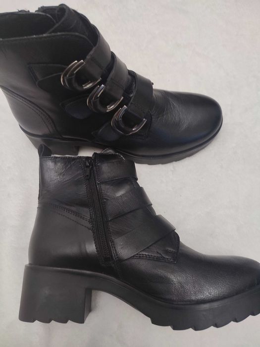Ботинки новые кожаные осенние 37р