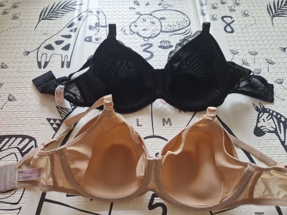 Freya Pure 32FF/70H - 2 biustonosze do karmienia