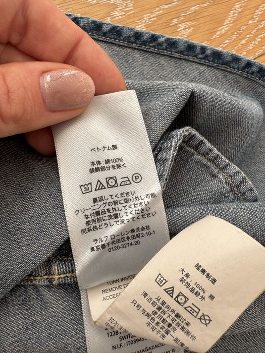 Джинсовое платье RL 100 см 3 г