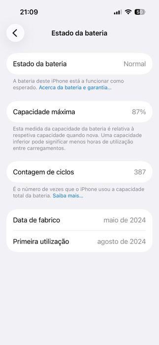 iphone 15 128GB Azul + 11 capas