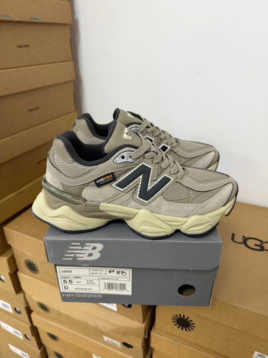 New Balance 9060 Grey Beige CorDura / Нью Беленс 9060 Кордура бежевые влагозащита 38 39 40 41 42 43