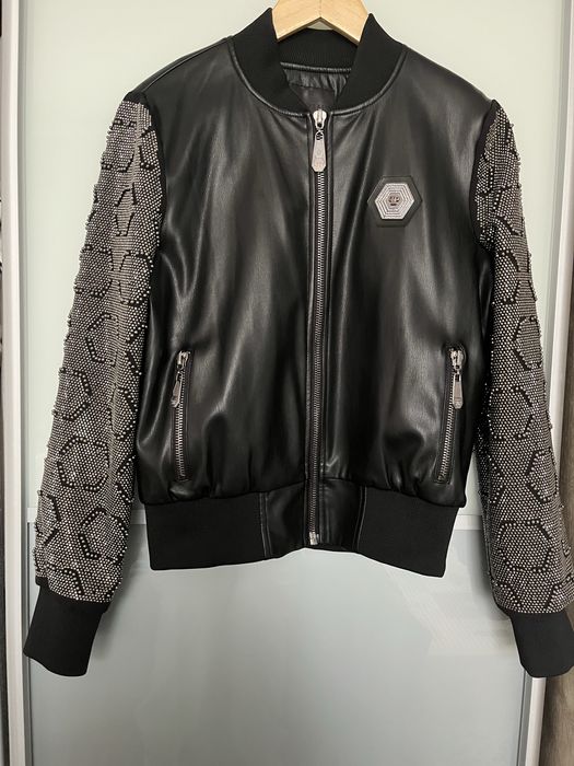 Бомбер, косуха жіноча Philipp plein
