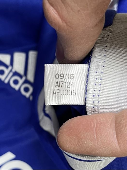 Adidas Chelsea футбольная форма 13-14 лет 164 см подростковая синяя