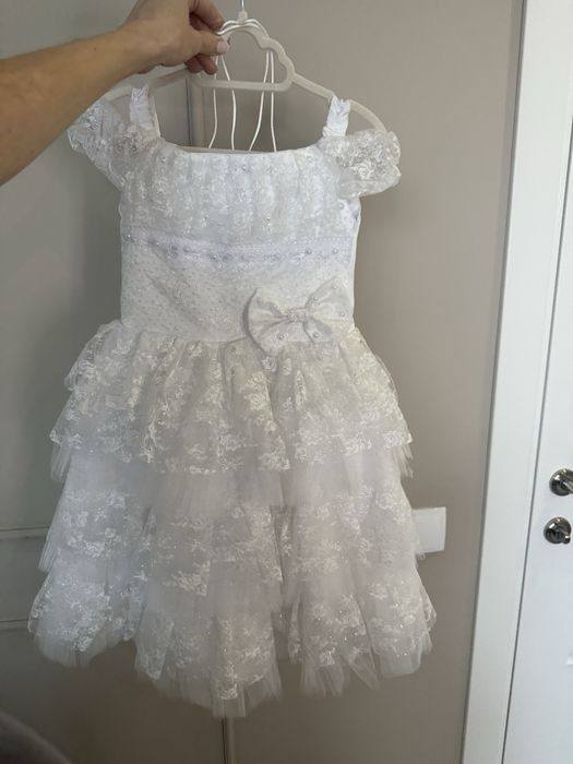 Сукня біла Сніжинки, Костюм Сніжинки 5-6 років