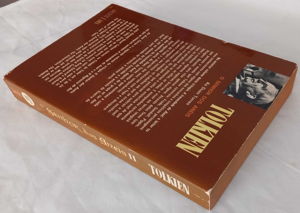 Livros O Senhor dos Anéis II e III - 1as edições na Europa América RAROS