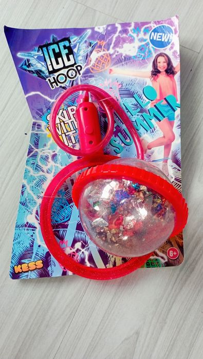 Нейроскакалка с подсветкой, скакалка на одну ногу