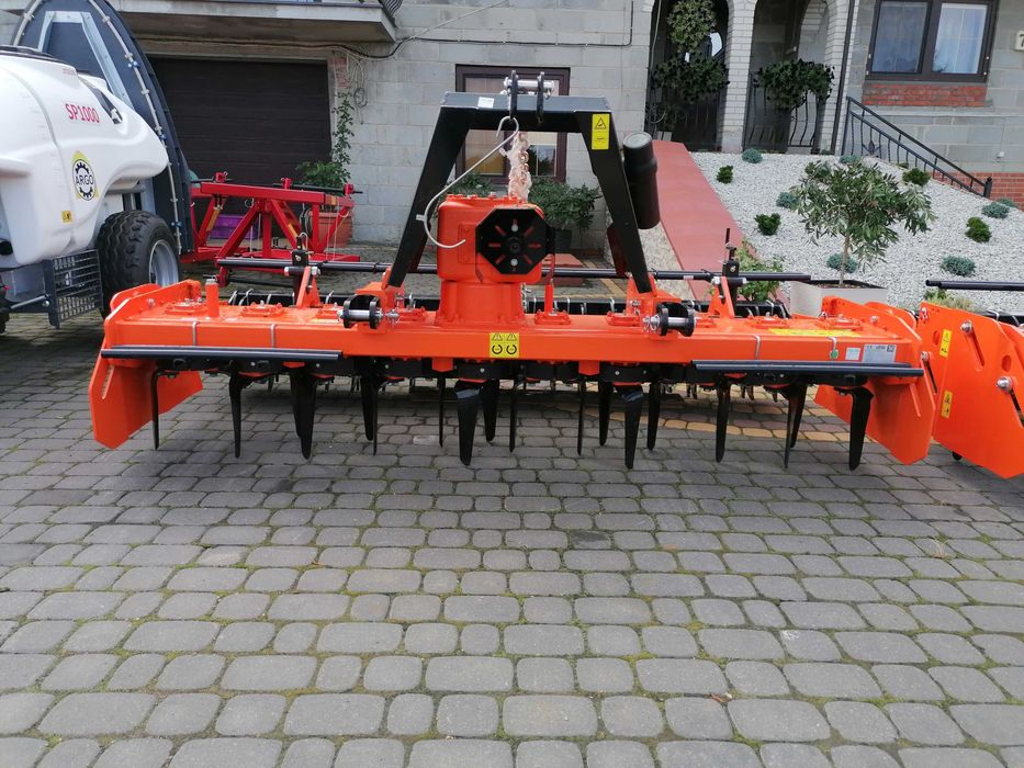 Brona wirnikowa aktywna 2m Shaktiman, wał packer NOWA,cena brutto