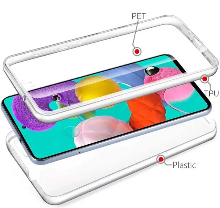 Capa 360 transparente para Samsung A32 4G