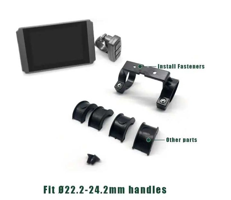 Цветной дисплей для контроллера Kunteng KT-LCD8H 24/36/48V, WP/SM-5PIN