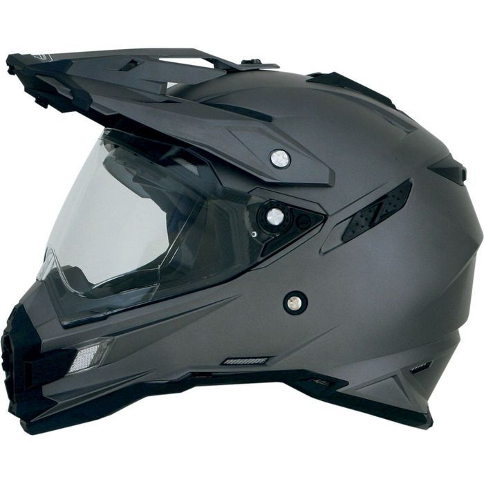 capacete afx fx-41ds adventure frost gray