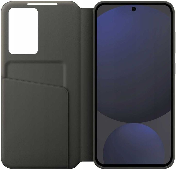 Etui Samsung Smart View Wallet case czarne z klapką do Galaxy S24 FE