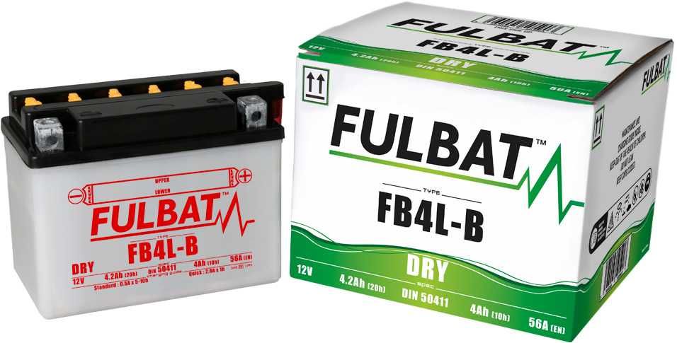 Akumulator Fulbat YB4L-B 12V 4Ah 56A ,Rynkowa 1