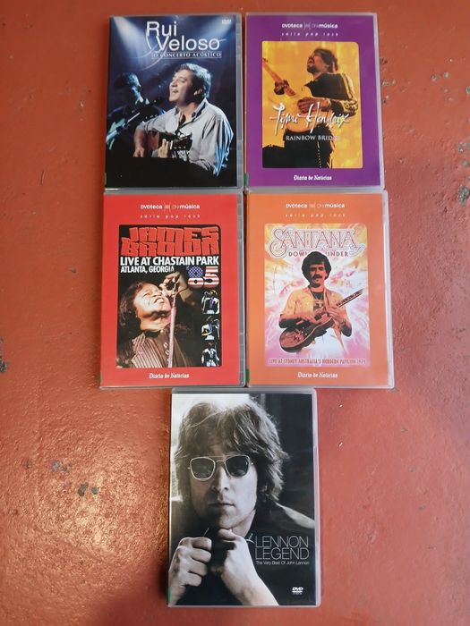 DVD música : Lote 32 filmes