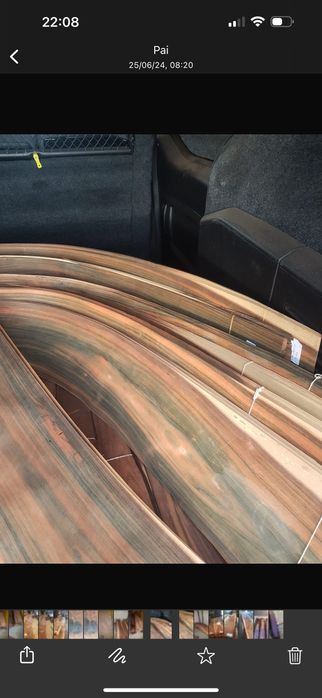 Madeira e folha de pau santo