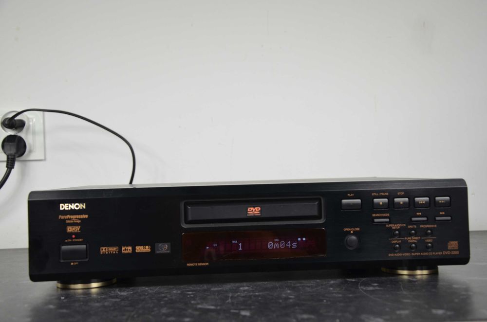 Odtwarzacz DENON DVD-2200 DVD/CD/MP3/SACD/DVDA czarny Okazja