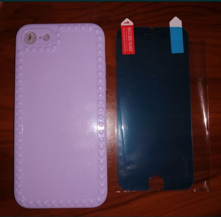 iPhone 7 чехол Новый. защитная пленка