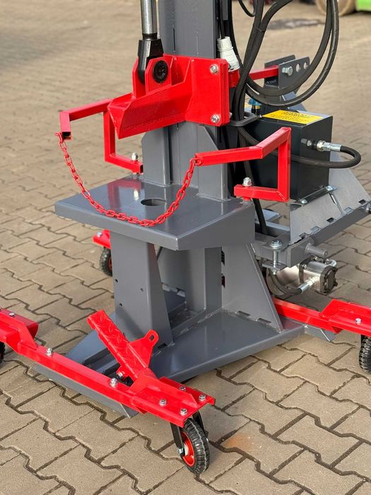 Łuparka pionowa z silnikiem elektrycznym do drewna nacisk 20ton