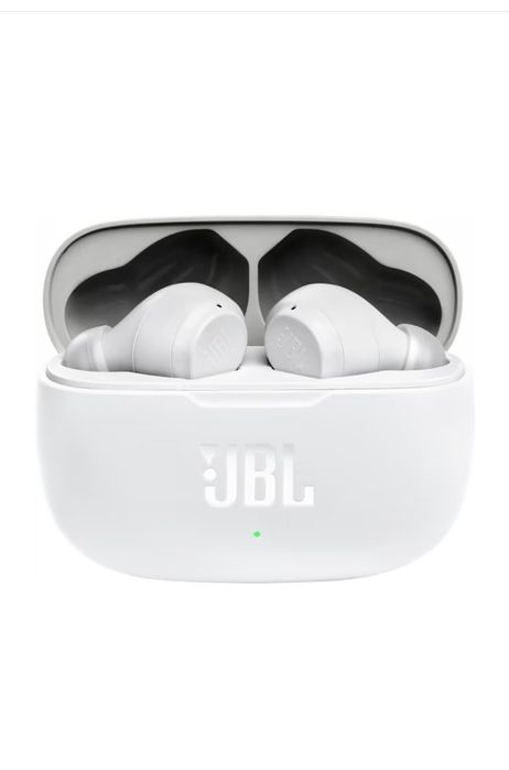 Навушники вкладиші бездротові TWS JBL Wave 200 White (JBLW200TWSWHT)