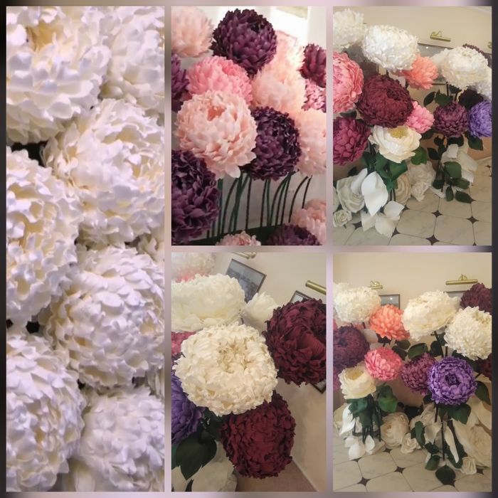 Квіти великі, квіти для декору