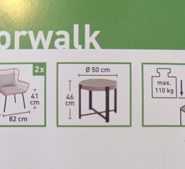 Stolik balkonowy/ ogrodowy