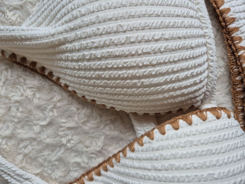 Strój kąpielowy Calzedonia L 85B/80C/75D Coco white bicolor 3d brazyli