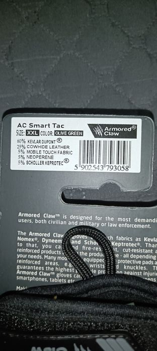 Rękawice taktyczne Armored Claw AC Smart Tac