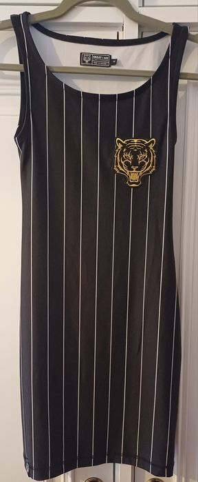 Vestido Great I Am Pinstripe Tam. S