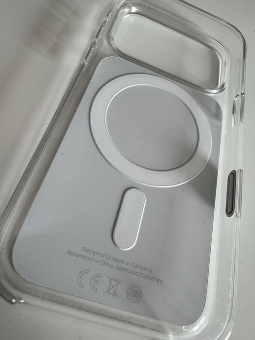 Oryginal - Etui APPLE Clear Case MagSafe do iPhone 17 Pro Przezroczysty