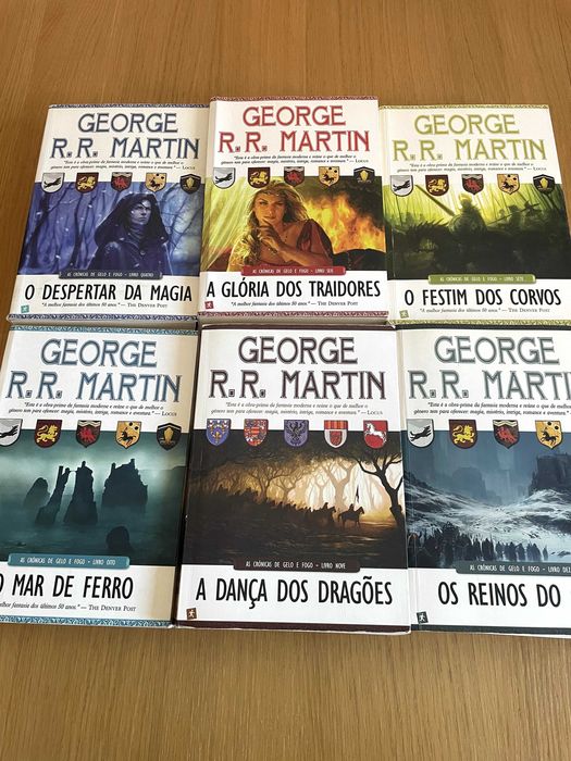 A Guerra dos Tronos - Volumes 4 | 6 | 7 | 8 | 9