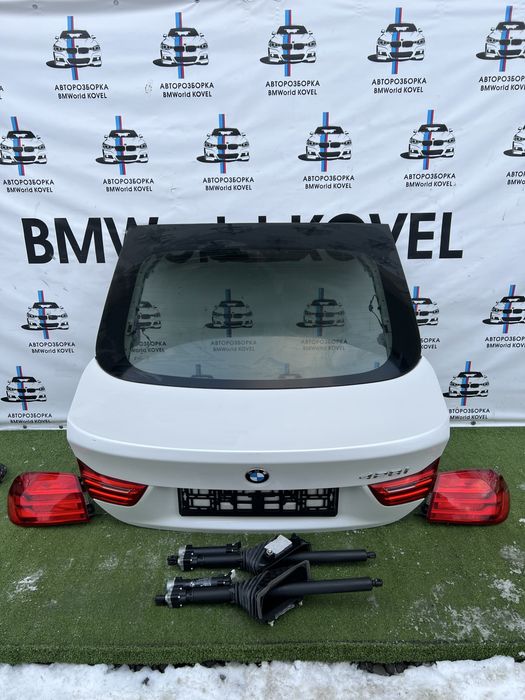 Кришка багажника BMW F36 А96 ляда електро амортизатори стопаки заднє с