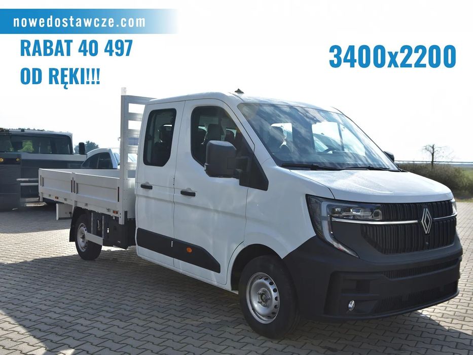 Renault Master Doka Brygadowa 7 osób  Doka | Doka Brygadowa | Brygadówka | Zabudowa brygadowa 7 osób Carpol
