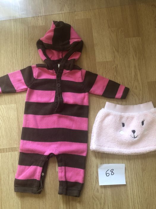 Pajac niemowlęcy dziewczęcy 68