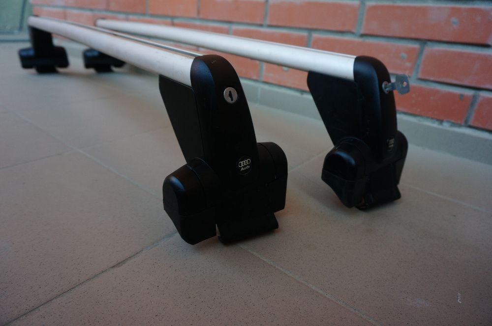 Поперечины A3 A4 A5 A6 Q3 Q5 Q7 Q8 Audi рейлинги как Thule багажник