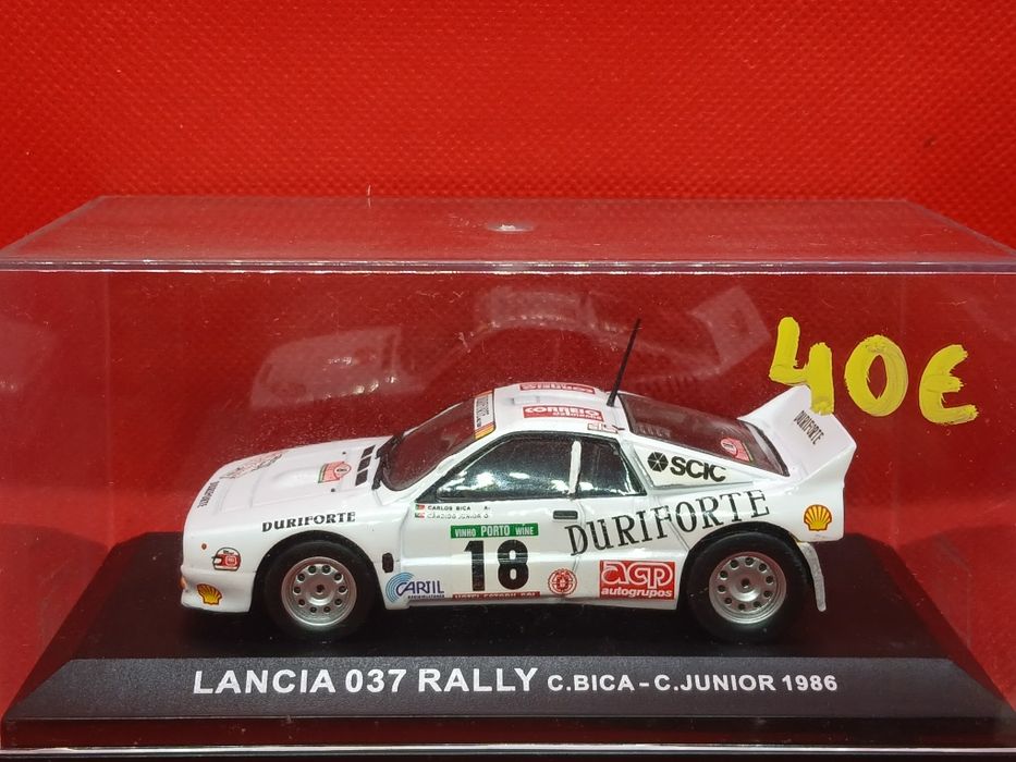 Miniaturas 1/43 Lancia 037 Rally Carlos Bica Rally de Portugal  1986
