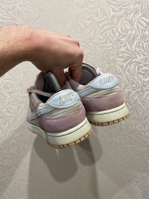 Кросівки  Nike Dunk Low Sail Pearl Pink / Teddy Bear Pink кросівки найк данк 42