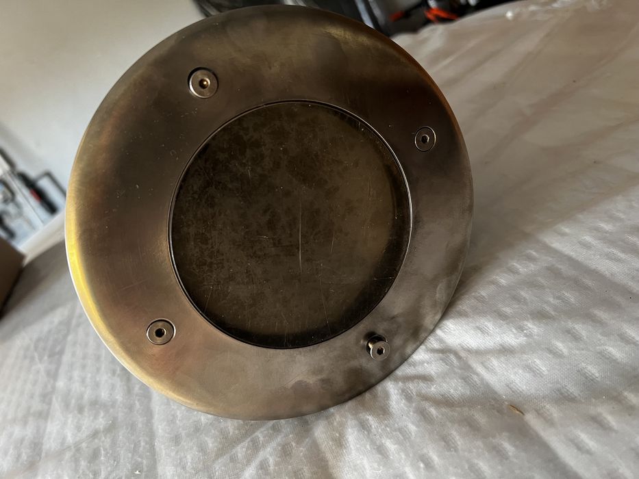 Foco de embutir chão jardim terra IP65