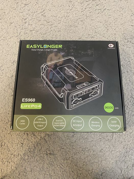 Павербанк Блок Живлення EASYLONGER ES960 297,6 Вт·год 96000 мА-год
