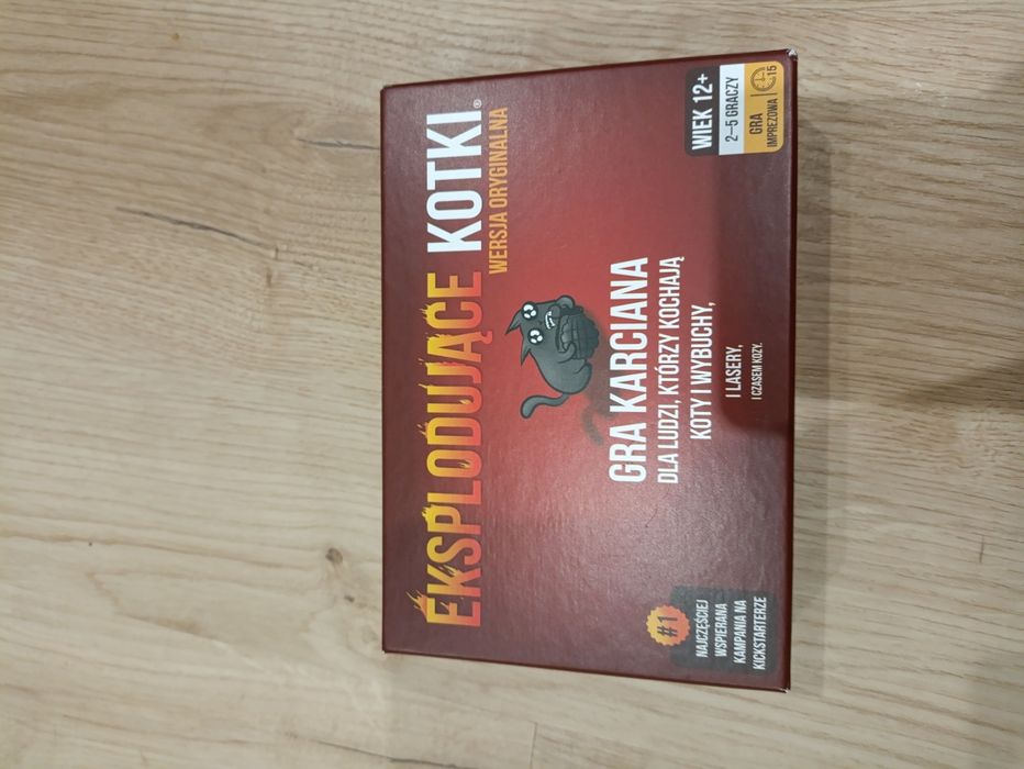 Eksplodujące Kotki gra karciana NOWA