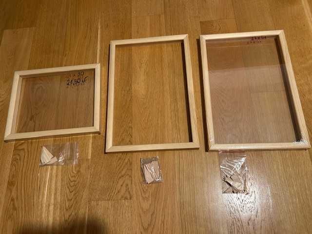 Nowe drewniane ramki do obrazków