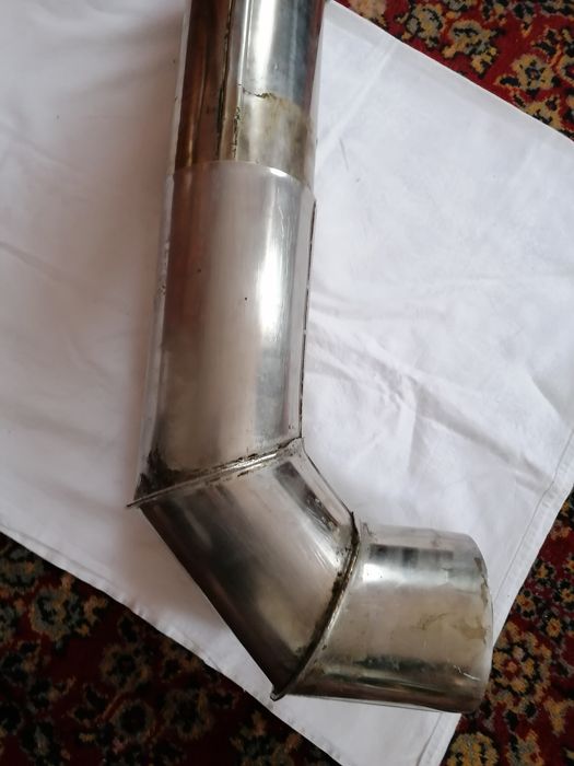 Газова колонка з минулого, труба