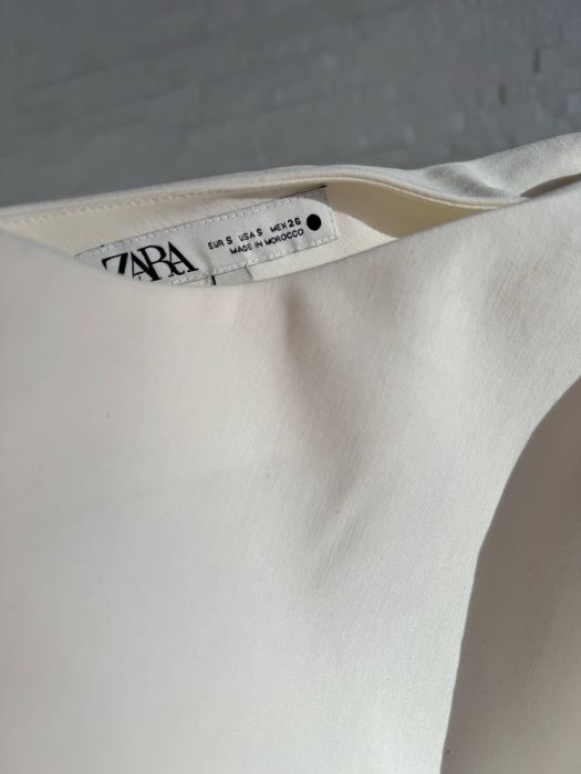 Брендова літня сукня - плаття Zara - льон - S