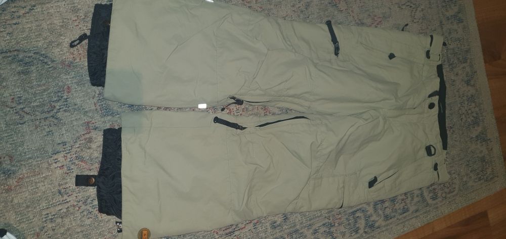 Spodnie narciarskie 128 ice peak grube i cieple