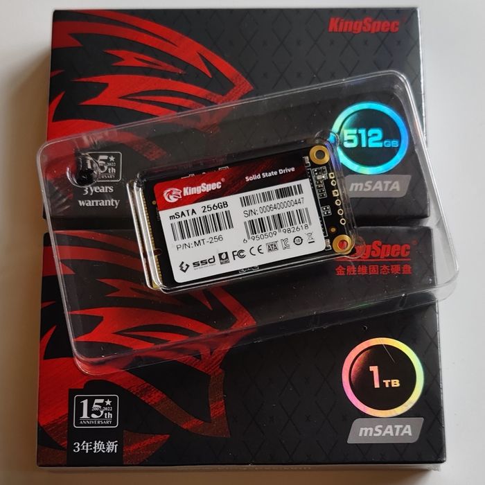 Ssd mSata 256гб Kingspec для ноутбука 1tb мСата 512gb ссд 2Tb пк нові