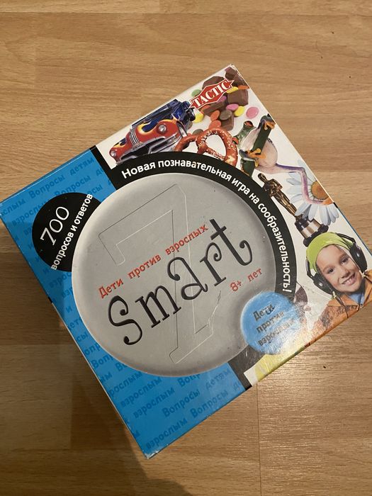 Настільна гра smart Смарт 7 Діти проти дорослих Tactic