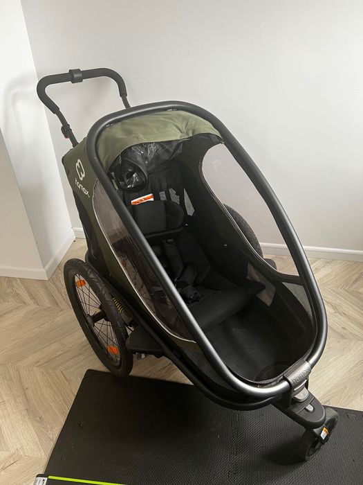 Przyczepka do roweru dla jednego dziecka Hamax